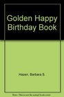 Golden Happy Birthday Book