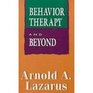 Behavior Therapy  Beyond