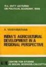 India's Agricultural Development in a Regional Perspective