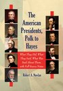 The American Presidents Polk to Hayes What They Did What They Said What Was Said about Them with Full Source Notes