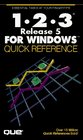 123 Release 5 for Windows Quick Reference