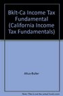 California Income Tax Fundamentals 2006