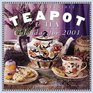 Collectible Teapot Wall Cal 2001