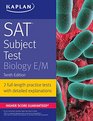 SAT Subject Test Biology E/M (Kaplan Test Prep)