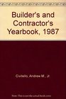 Builder's and Contractor's Yearbook 1987