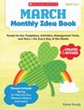 March Monthly Idea Book ReadytoUse Templates Activities Management Tools and More  for Every Day of the Month