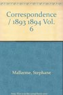 Correspondence /  1893 1894   Vol 6