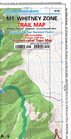 Mt Whitney Zone Trail Map Whitney Portal Crabtree and Cottonwood Lakes