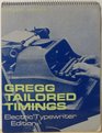 Gregg Tailored Timings Electric Typewriter