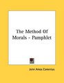 The Method Of Morals  Pamphlet