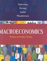 Macroeconomics Public and Private Choice
