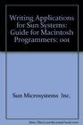 Writing Applications for Sun Systems