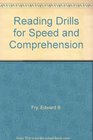 Reading Drills for Speed and Comprehension