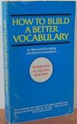How to Build a Better Vocabulary