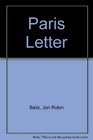 Paris Letter