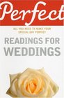 Perfect Readings for Weddings