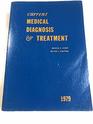 Current medical diagnosis  treatment 1979
