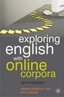Exploring English With Online Corpora An Introduction