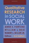 Qualitative Research in Social Work