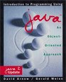 Introduction to Programming Using Java An ObjectOriented Approach Java 2 Update JavaPlace Edition