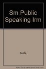 Sm Public Speaking Irm