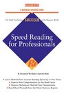 Speed Reading for Professionals