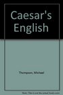 Caesar\'s English 1 (Teacher\'s Manual)