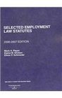 Selected Employment Law Statutes 20062007