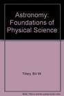 Astronomy Foundations of Physical Science