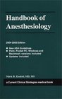 Handbook of Anesthesiology 20042005 Edition