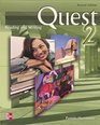 Quest Reading and Writing 2nd Edition  Level 2   Student Book w/ Full Audio Download