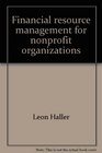 Financial resource management for nonprofit organizations