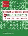 Funster Christmas Word Search 101 LargePrint Puzzles for Adults and Kids Exercise your brain and fill your heart with Christmas spirit