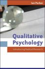 Qualitative Psychology Introducing Radical Research