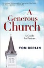 A Generous Church A Guide for Pastors
