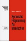 Systematic Programming An Introduction