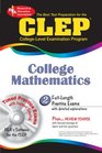 CLEP College Mathematics w/ CD