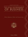 The Legal Environment of Business Text and CasesEthical Regulatory Global and Corporate Issues
