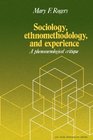 Sociology Ethnomethodology and Experience