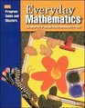 Everyday Math: Program Guide and Masters Pre-K