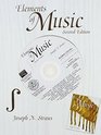 Cd of Audio Examples for Elements of Music