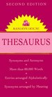 Thesaurus Second Edition
