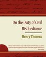 On the Duty of Civil Disobediance  Henry Thoreau