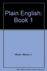 Plain English Book 1
