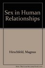 Sex in Human Relationships