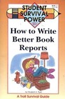 How to Write Better Book Reports