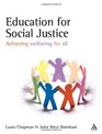 Education for Social Justice Achieving wellbeing for all