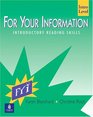 For Your Information Intro Level Book