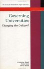 Governing Universities Changing the Culture