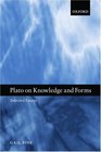 Plato on Knowledge and Forms Selected Essays